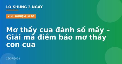 Mơ thấy cua đánh số mấy – Giải mã điềm báo mơ thấy con cua